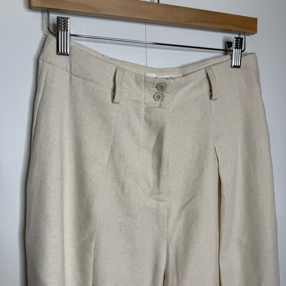 Commense Linen Blends Casual Pants Set Khaki Small NWT - Picture 9 of 16